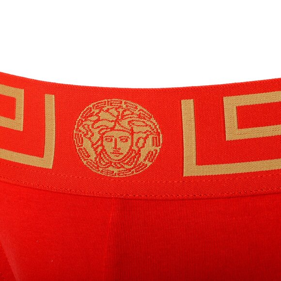 Versace Men's Red & Gold Stretch Jock Strap Underwear Versace Sz 6 US L IT 52 - Picture 4 of 7